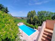 SENIGALLIA: Prima collina. prestigiosa villa vista mare con piscina, SPA ed ha. 1.00.00 terreno, rifiniture di pregio